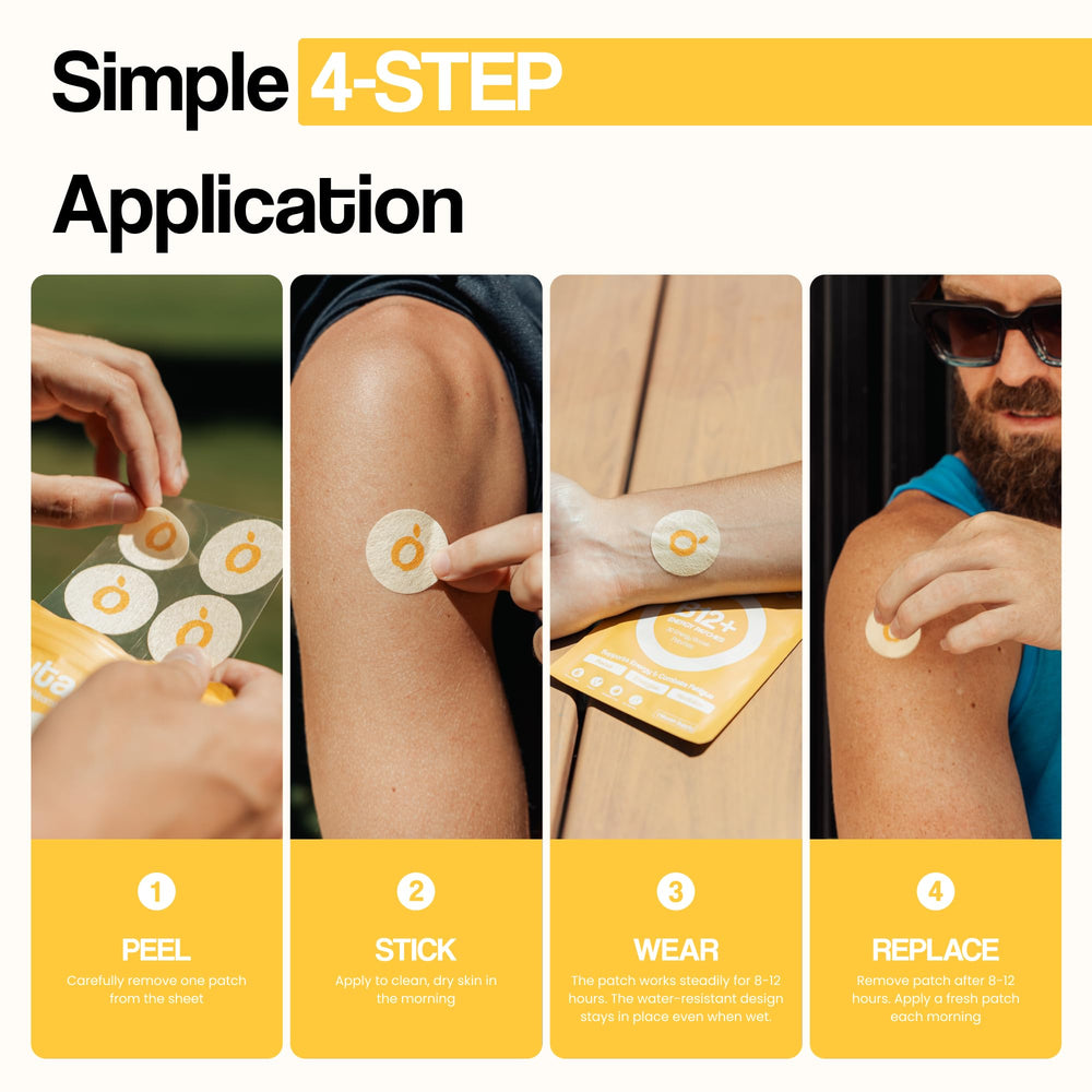 Lifestyle image showing active individuals with sustained energy