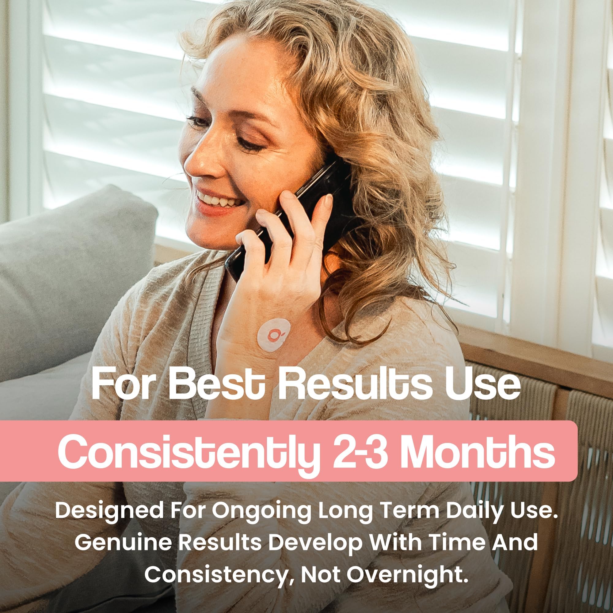 Latex-free and vegan GLP1 patches