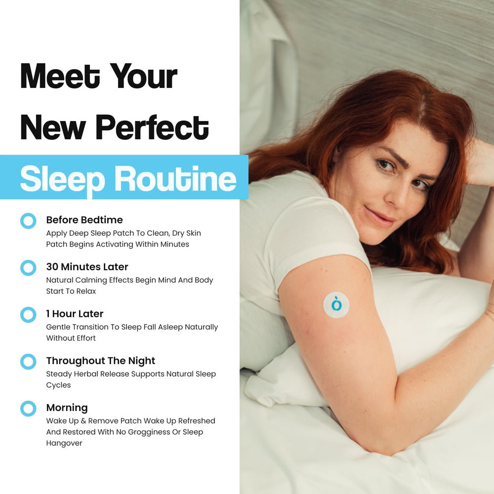 Latex-free, vegan sleep patches