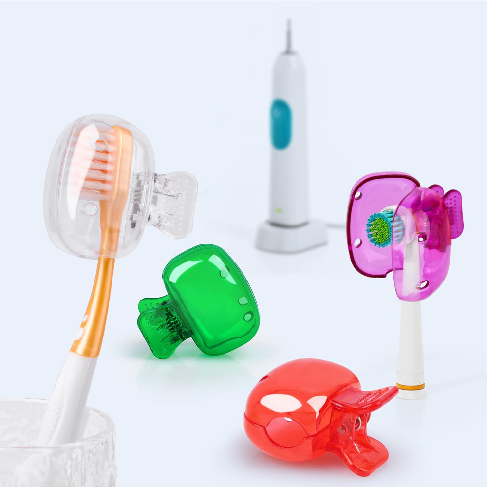 Waenerec toothbrush head cover cap in orange