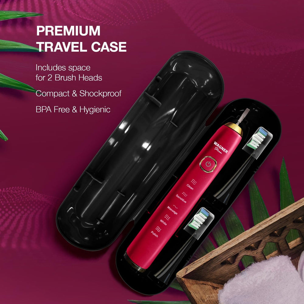Waterproof design of the Ruby Red Edition suitable for travel
