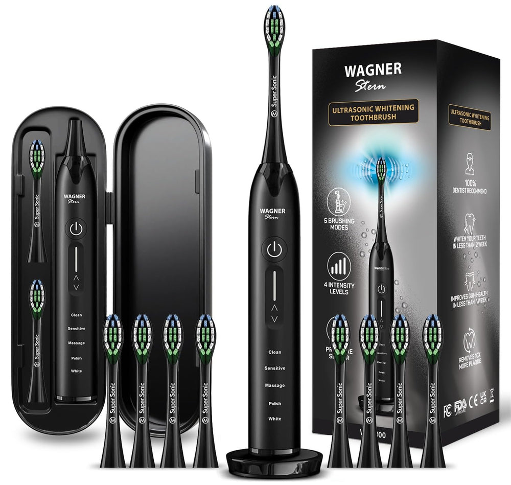 Wagner Stern Ultrasonic Whitening Toothbrush with Pressure Sensor front view