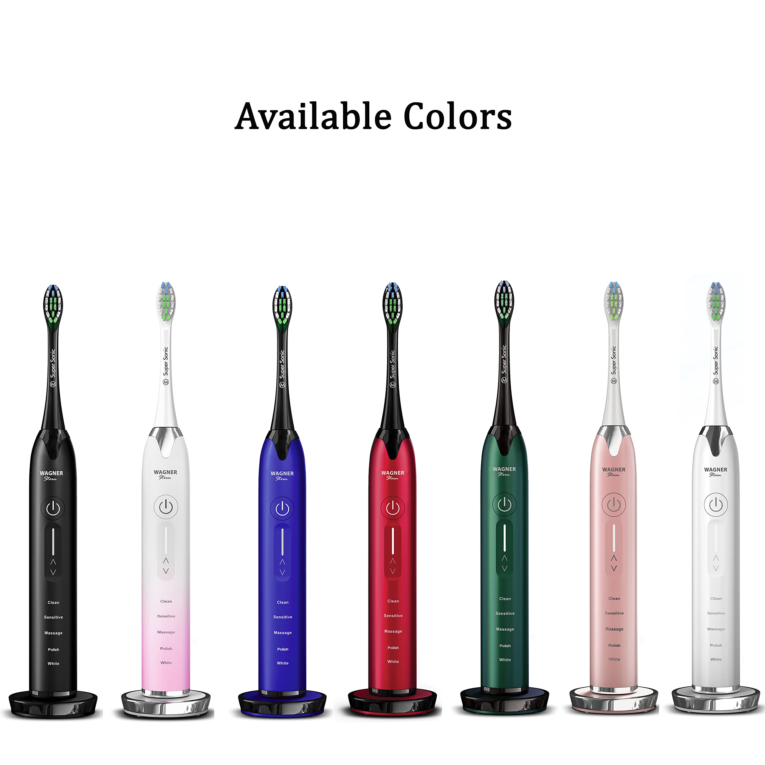 Packaging and warranty information for Wagner Stern Toothbrush