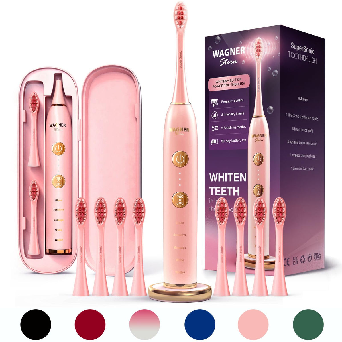 Wagner Stern WT8900 Series electric toothbrush front view