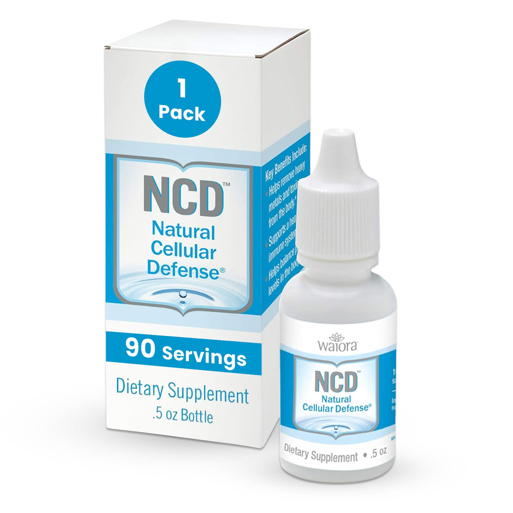Waiora NCD Zeolite Drops bottle for cleansing support