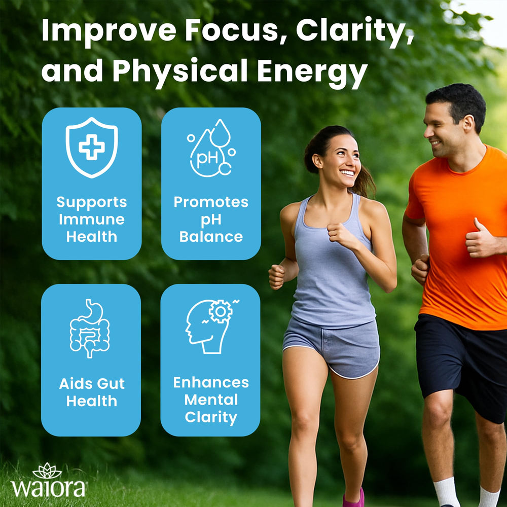 Waiora NCD Zeolite Drops dropper releasing servings for daily use