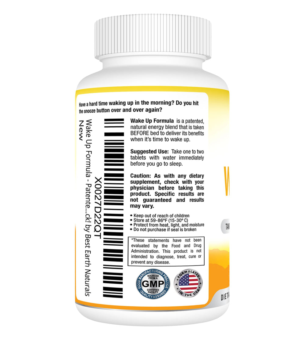 Label highlighting ingredients: guarana, B vitamins, Eleuthero, L-tyrosine