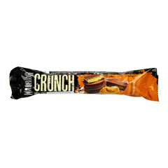 Hero image of Warrior Crunch Bars 12-pack showing caramel and dark chocolate coating