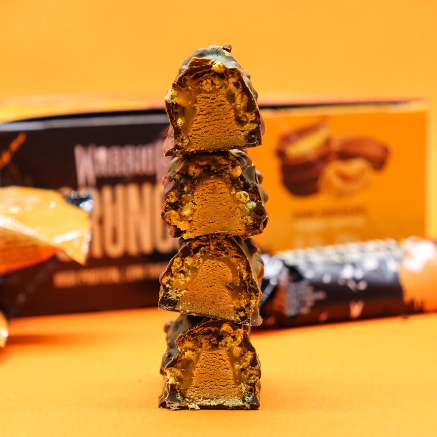 Macro nutrition per bar: 20g protein, <3g carbs, <3g sugar