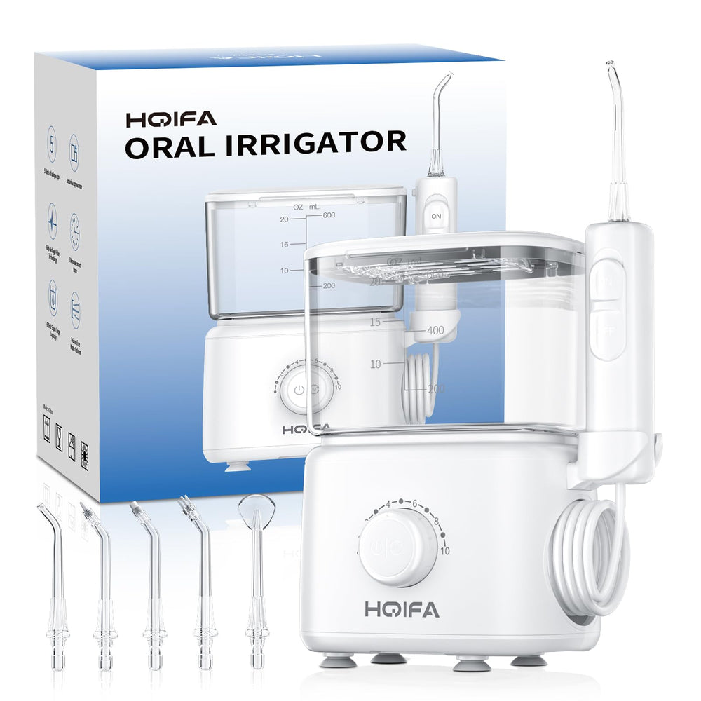 Water dental flosser with 600ml large water tank