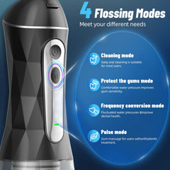 Close-up of multifunctional nozzle attachments