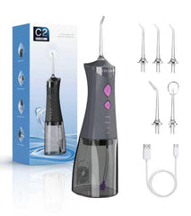 Water Dental Flosser Cordless front view showing 350ml tank