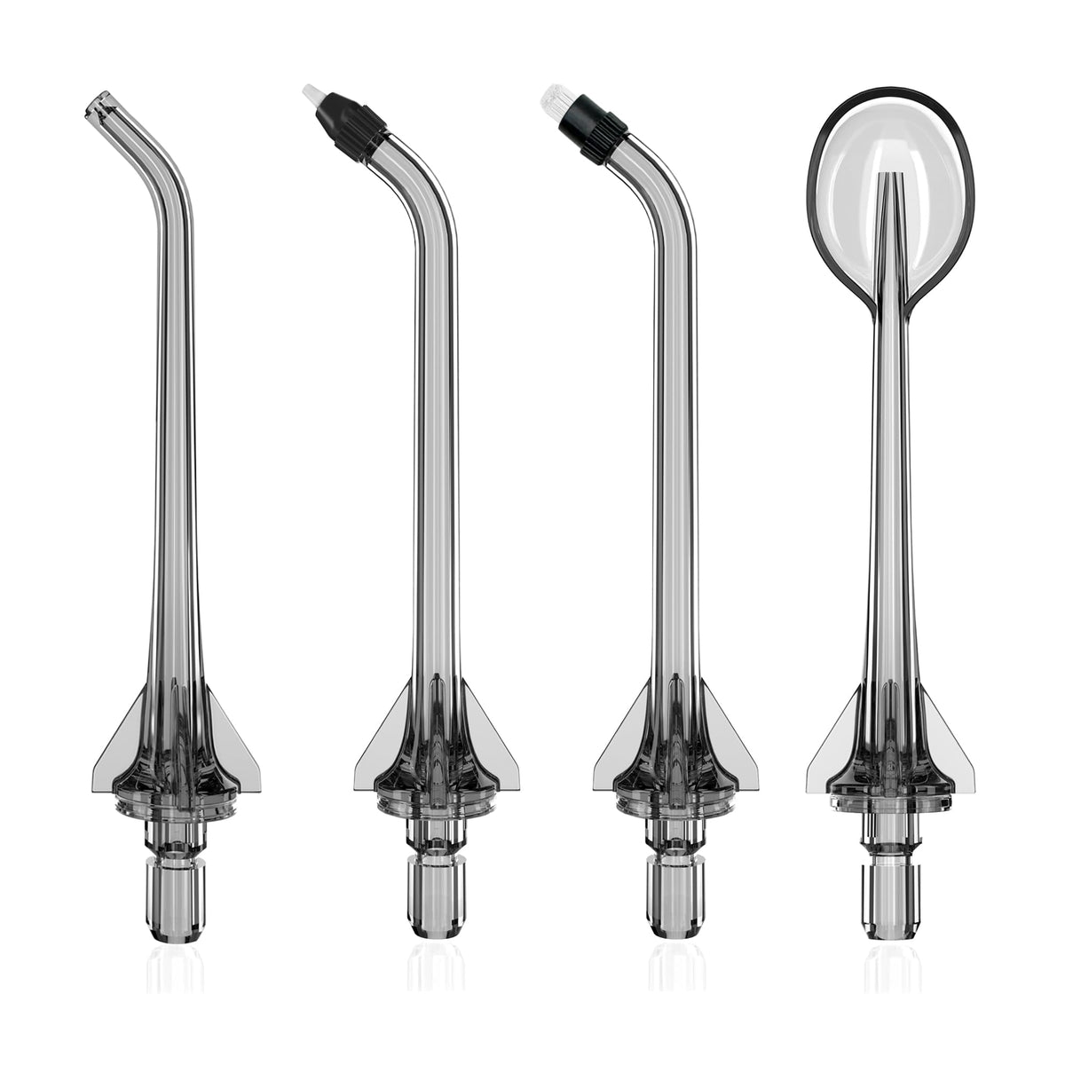 Replacement heads set for COSLUS Water Flosser with pink tips and storage case