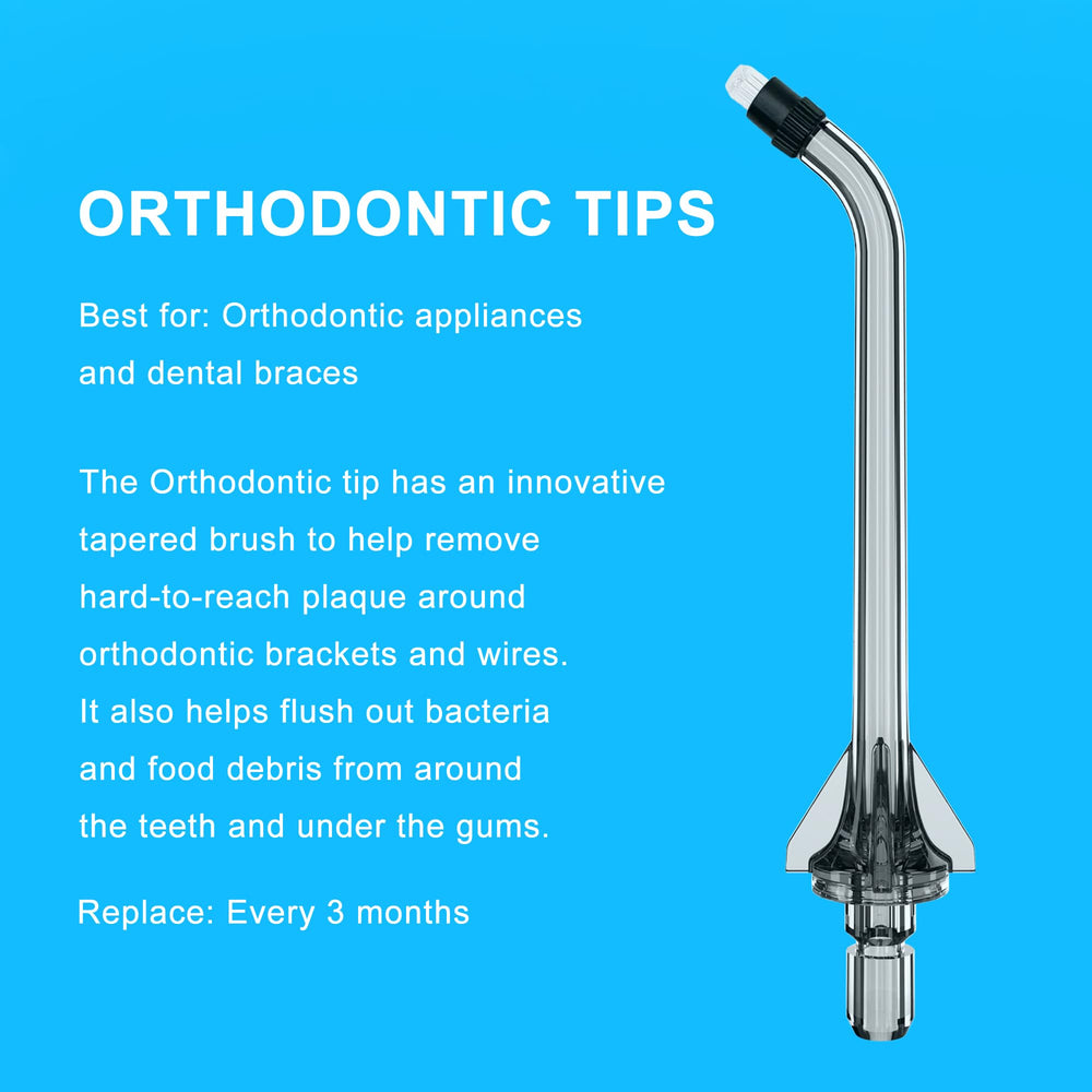 Graphic reminder to replace tips every 3 months