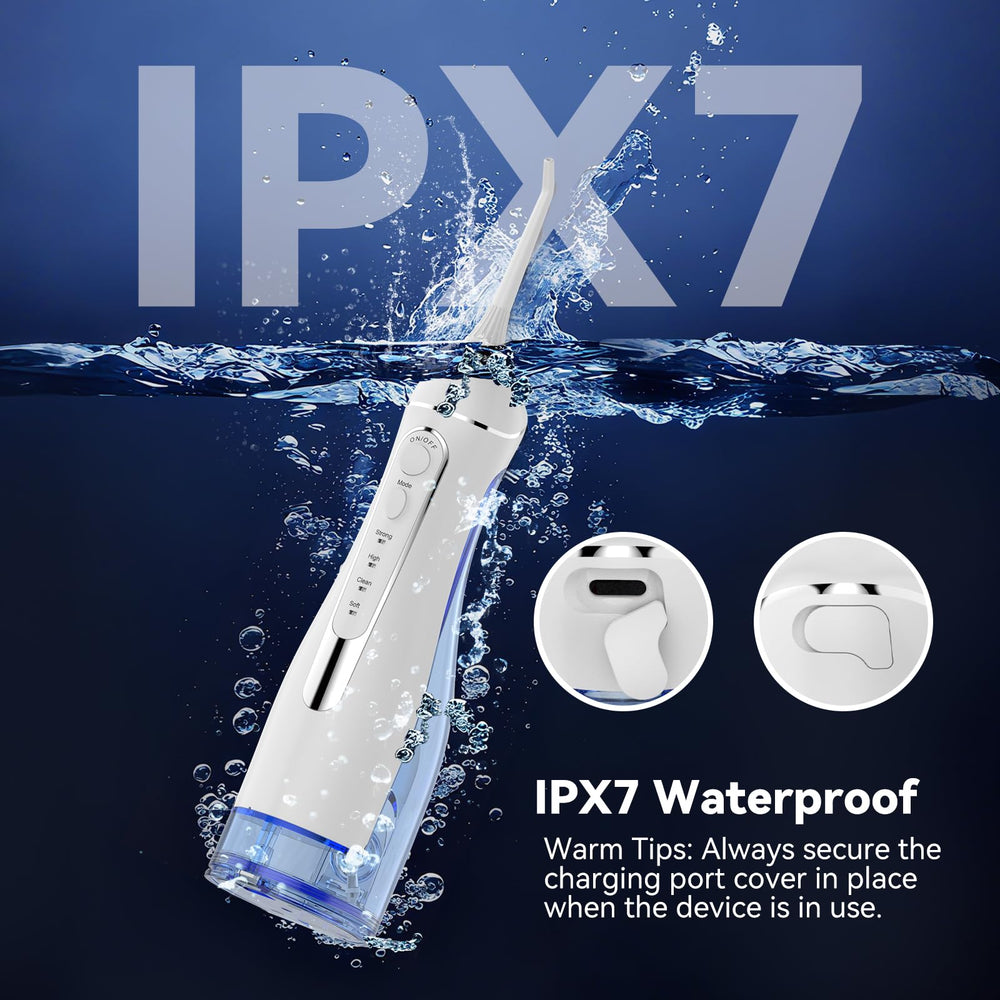 Water flosser ideal for braces and sensitive gums care
