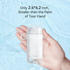 Water flosser cleaning braces with camera guidance