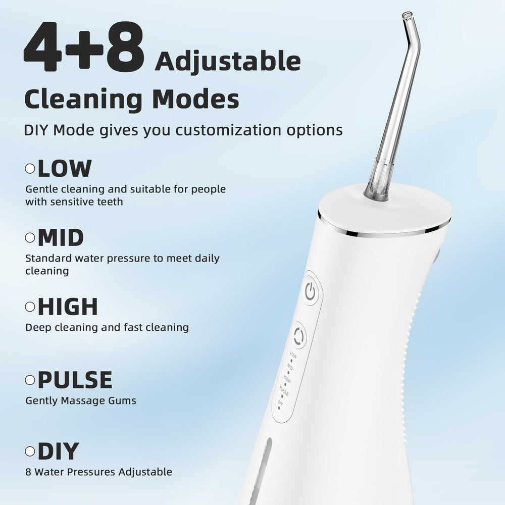 4 modes including DIY (20-140 psi) operation