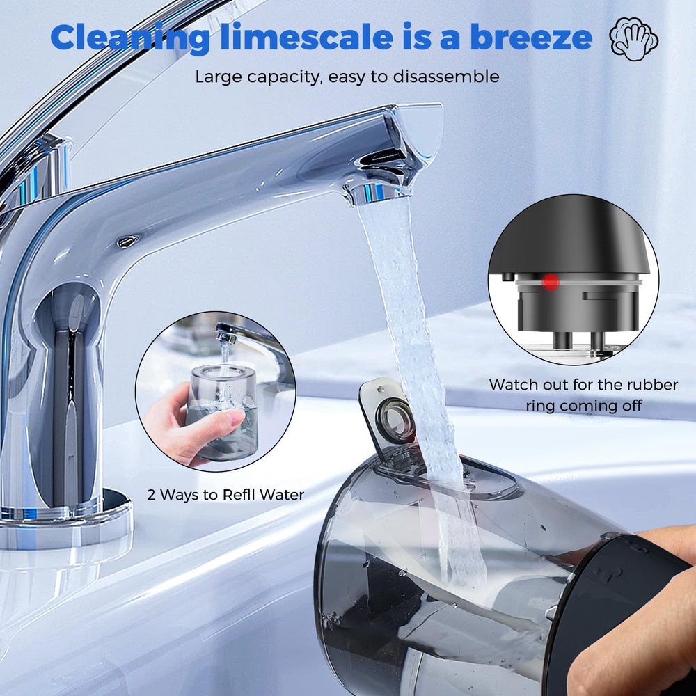 Interchangeable tips included with device