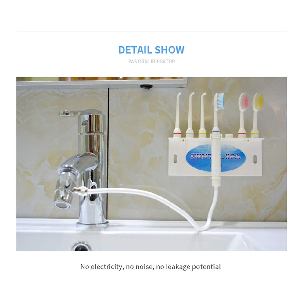 Installation on faucet with hex wrench and connectors