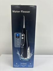 IPX7 waterproof rechargeable water flosser with 310ml tank