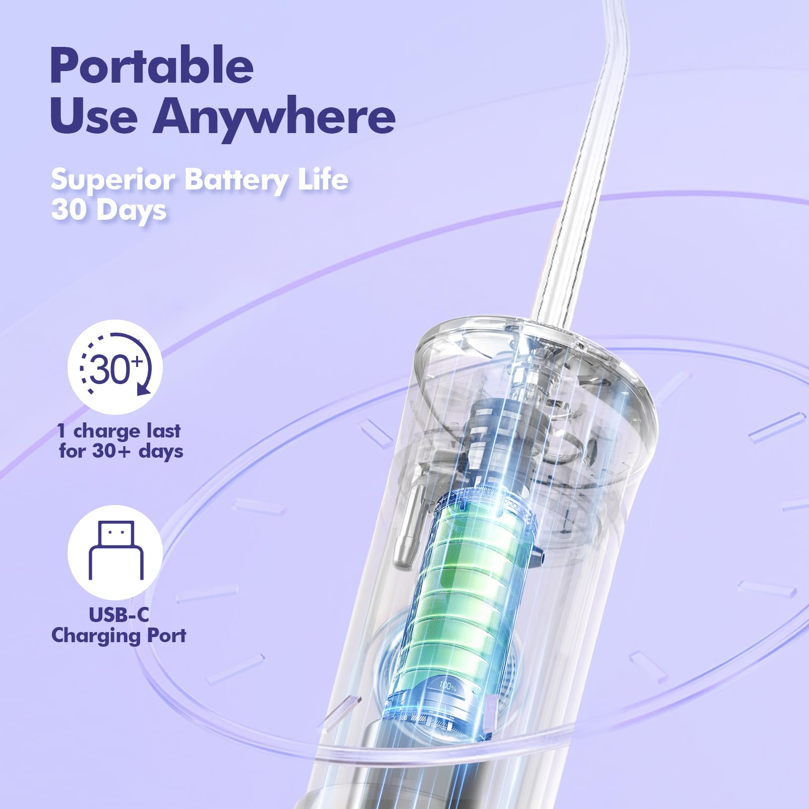 USB-C charging cable for convenient charging on the go