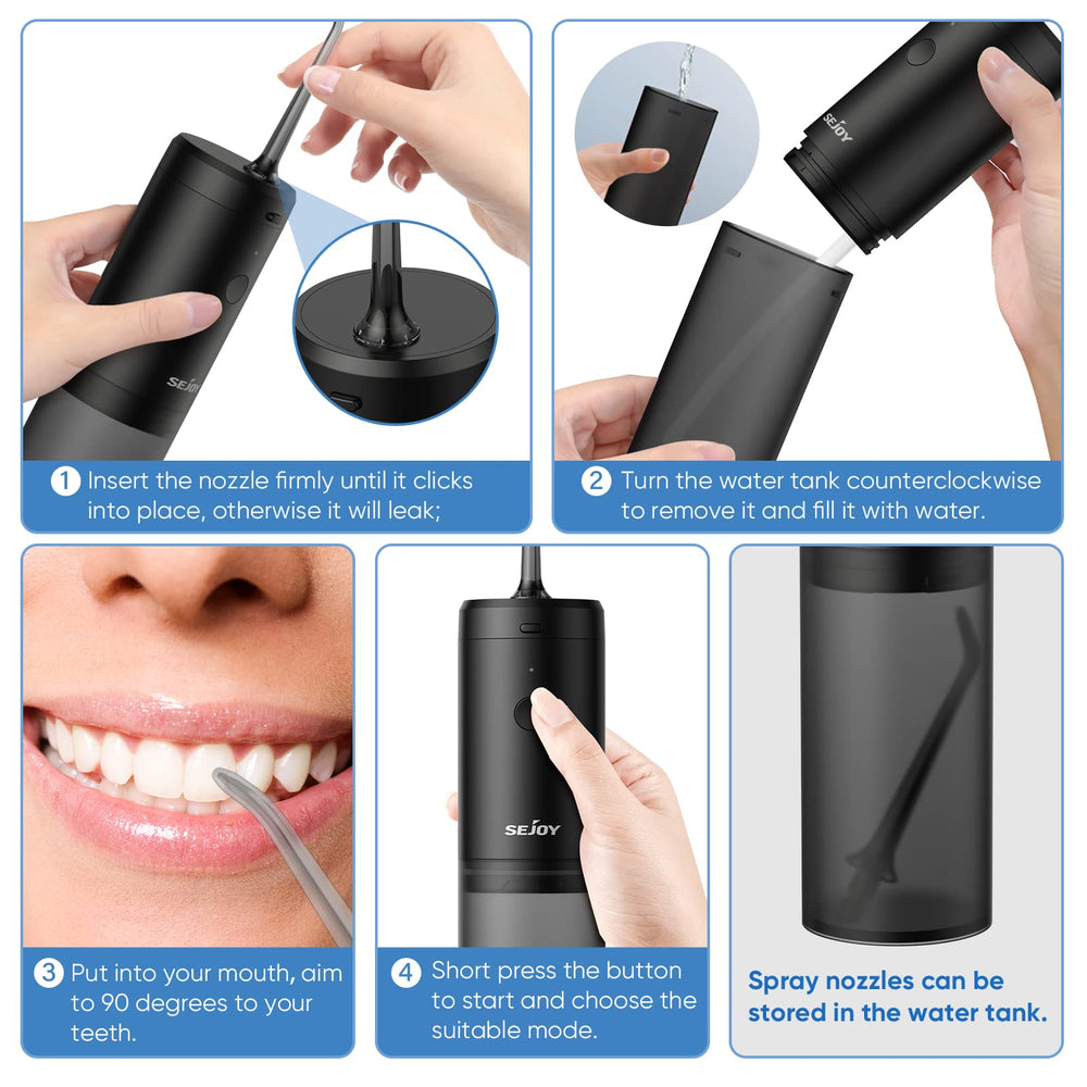 Replacement nozzles for water flosser