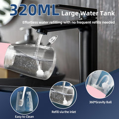 320ml removable water tank for Water Flosser Pink