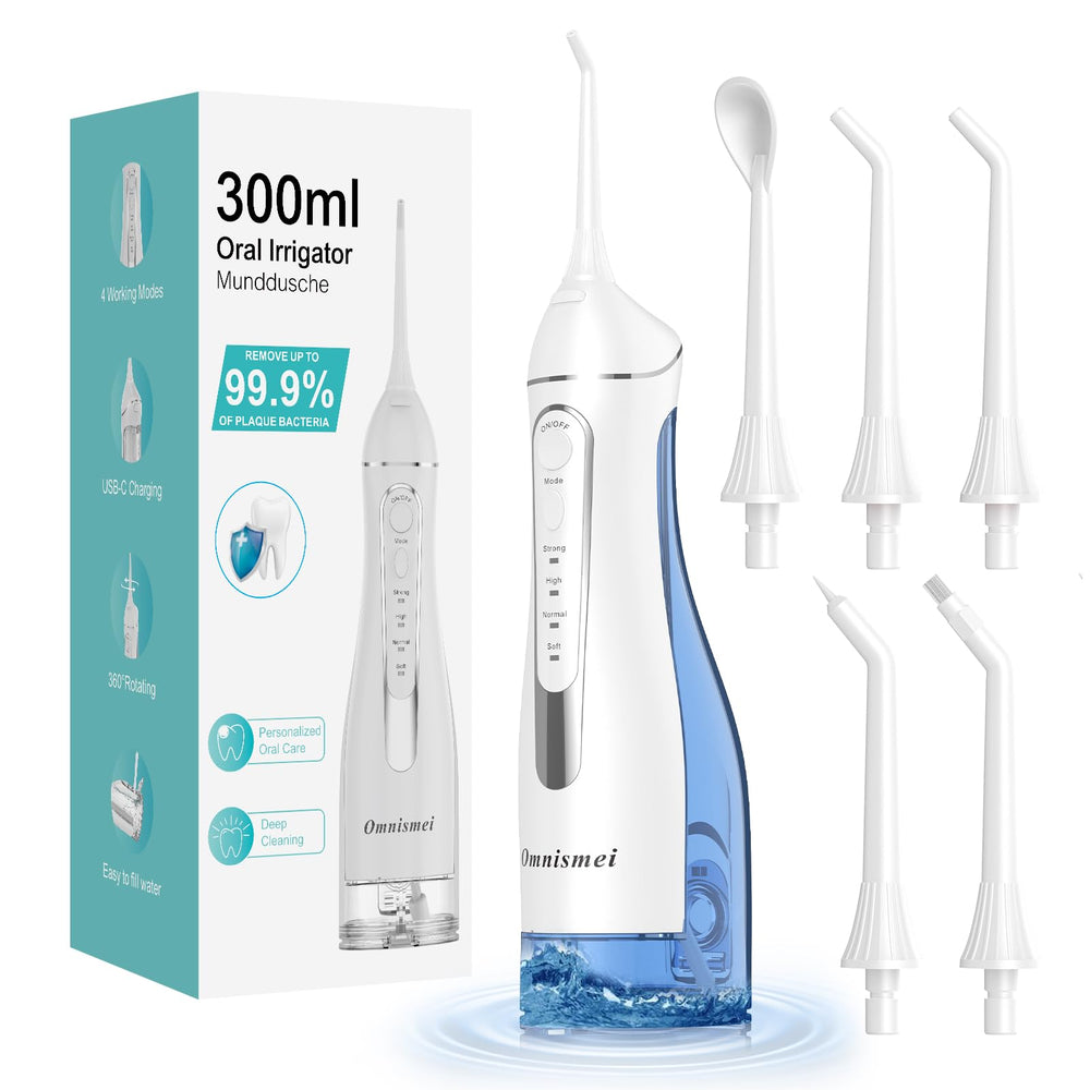Main water dental flosser device with 300ml tank
