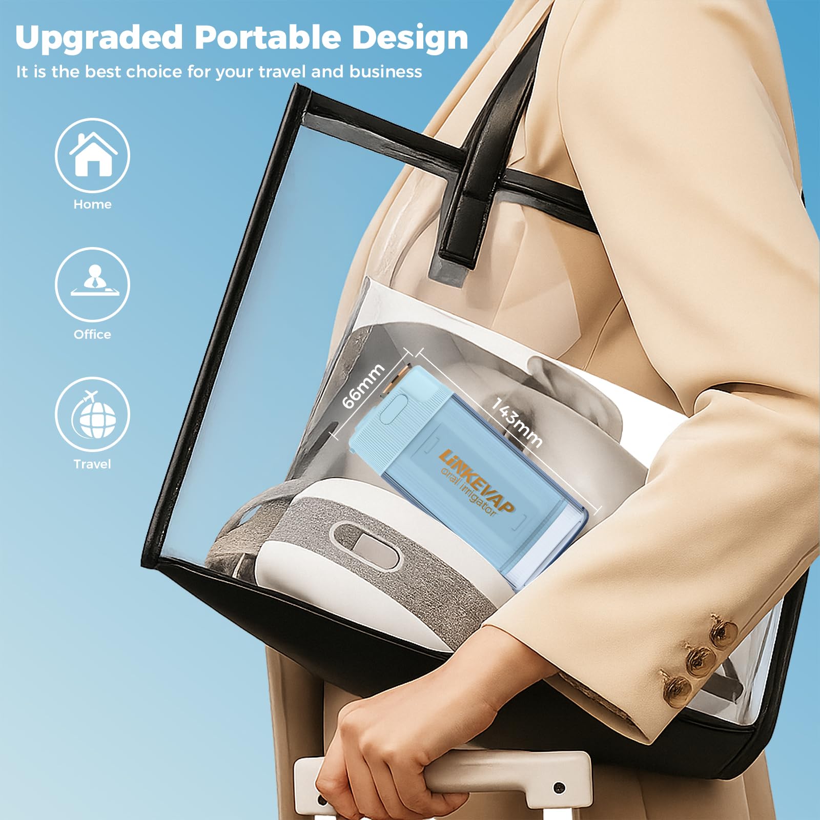 360-degree swivel nozzle for flexible use