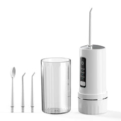 Front view of RESOME Water Flosser in white