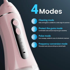 Ergonomic black handle with detachable tips