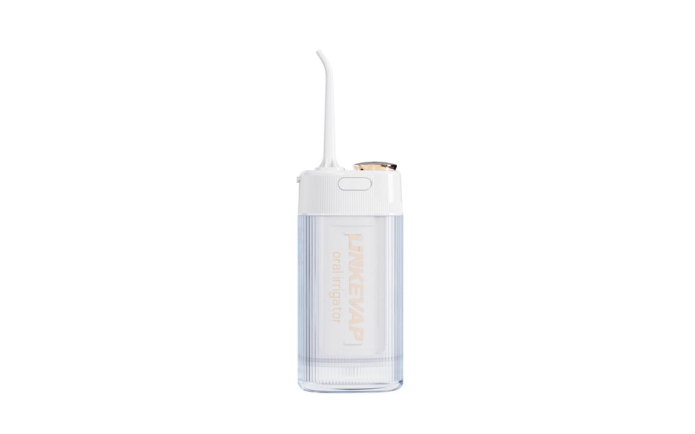 Portable water flosser for teeth with 180ml retractable tank