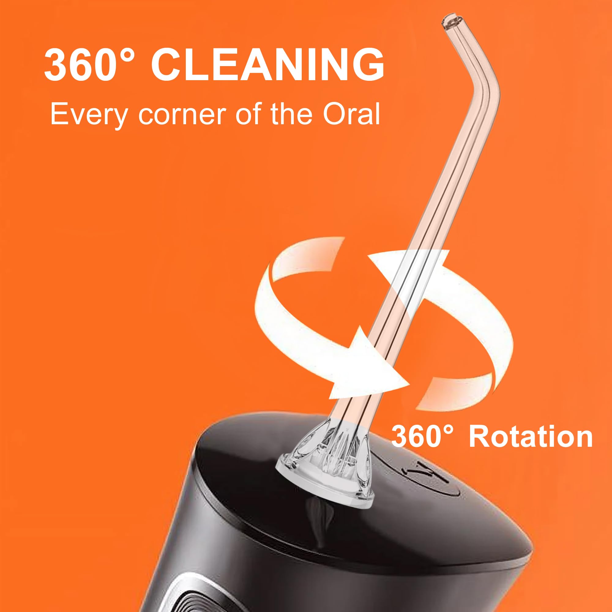 360° rotatable nozzle illustration
