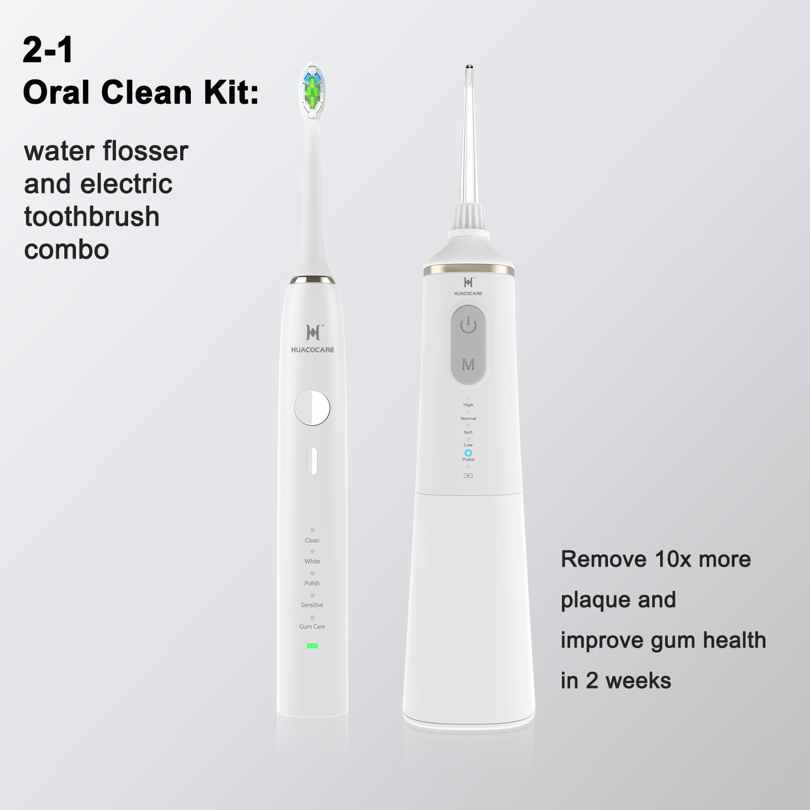 Cordless water flosser with 300 ml reservoir and USB charging