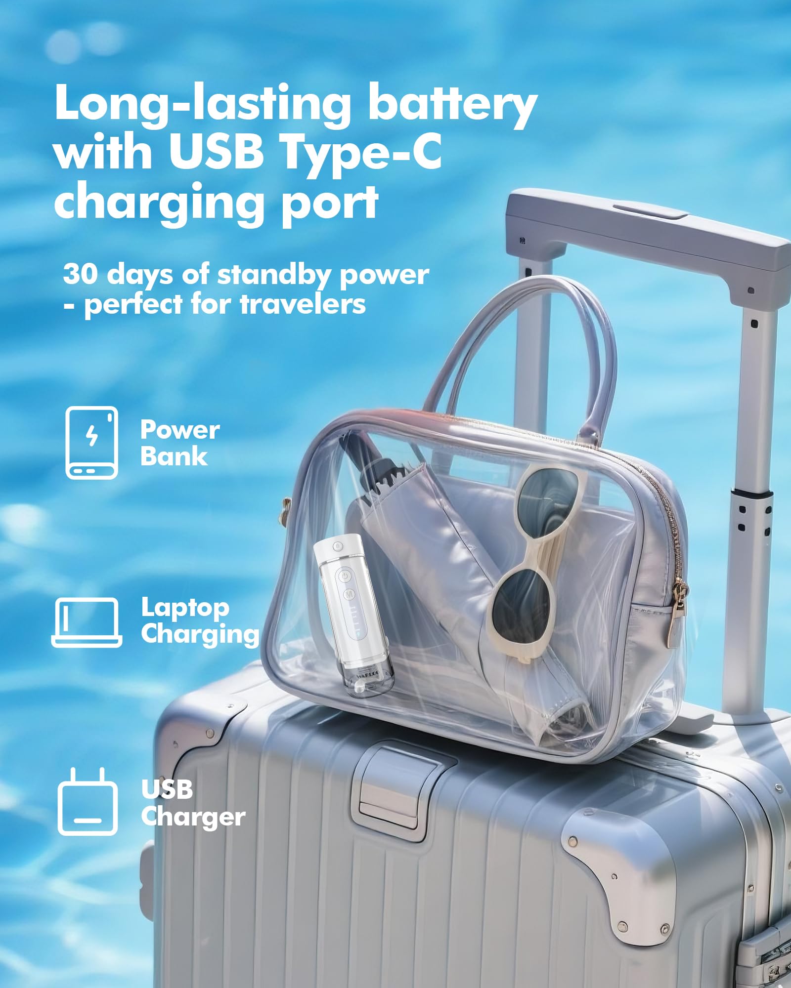 Includes four interchangeable tips for braces and orthodontics
