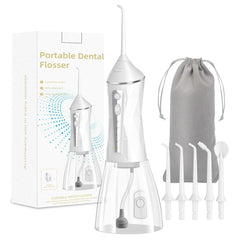 Water flosser white front view