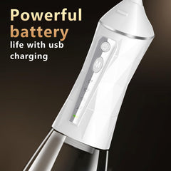 Water flosser white side profile