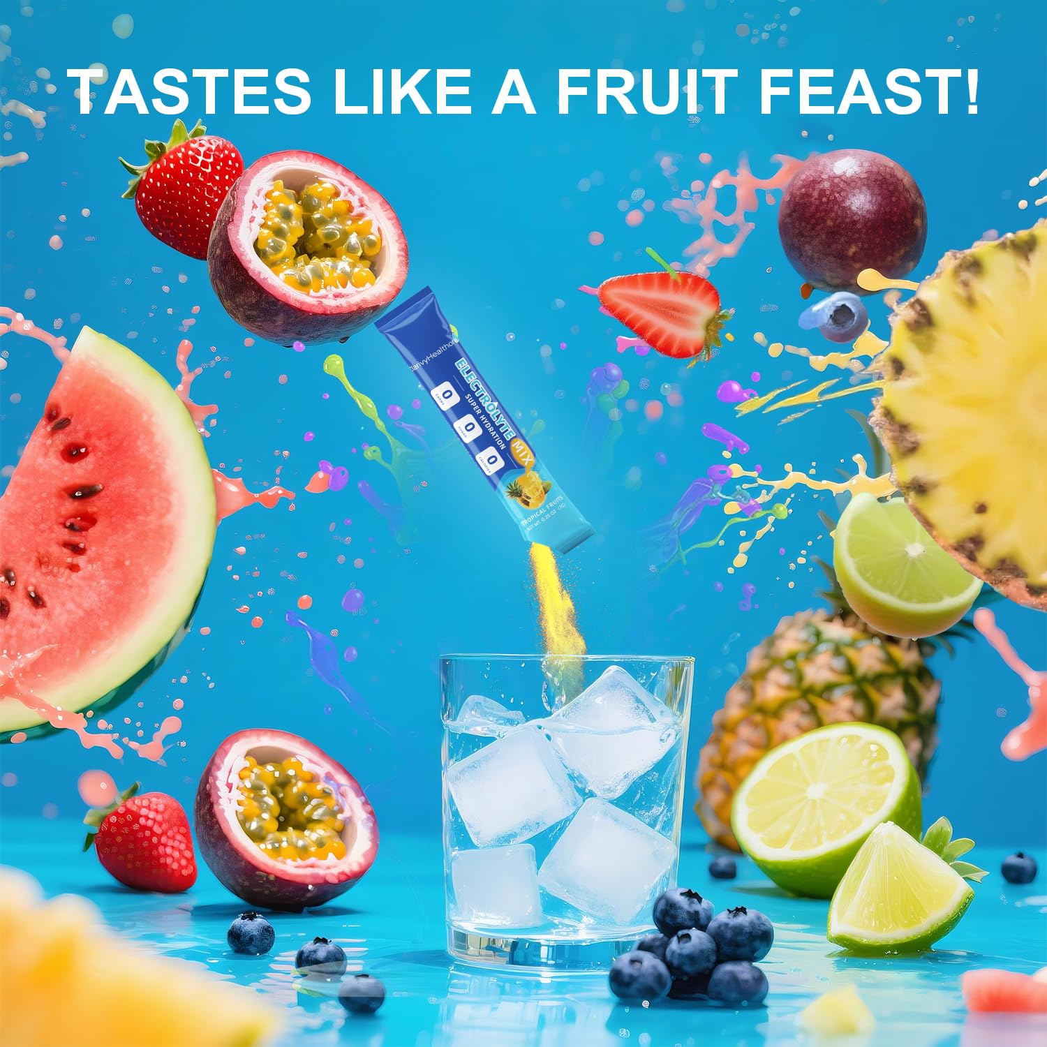 Watermelon flavor electrolyte stick