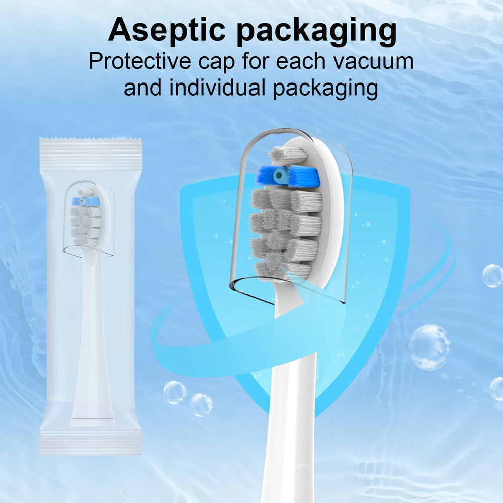 Protective caps for Waterpik brush heads