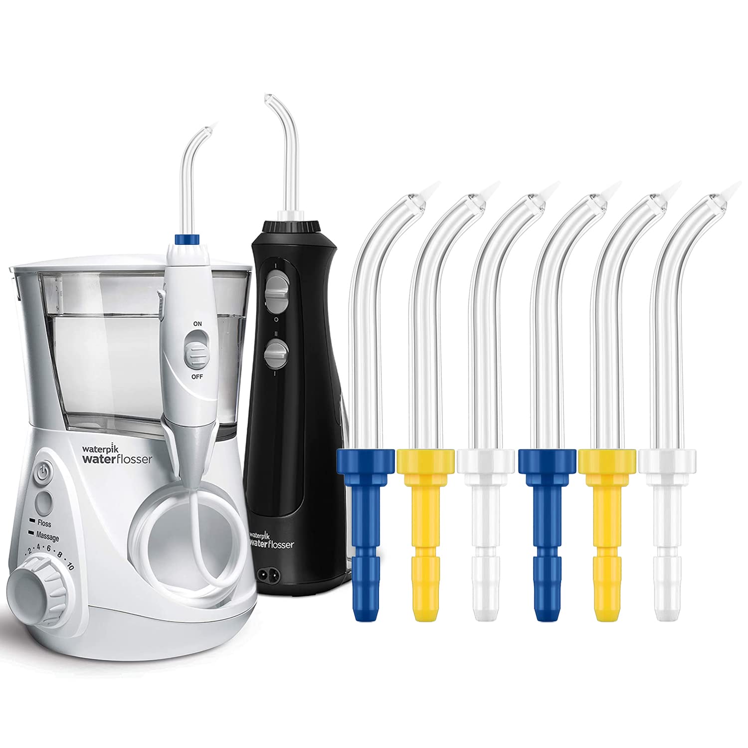Waterpik compatible replacement tips for Ultra, Traveler and more