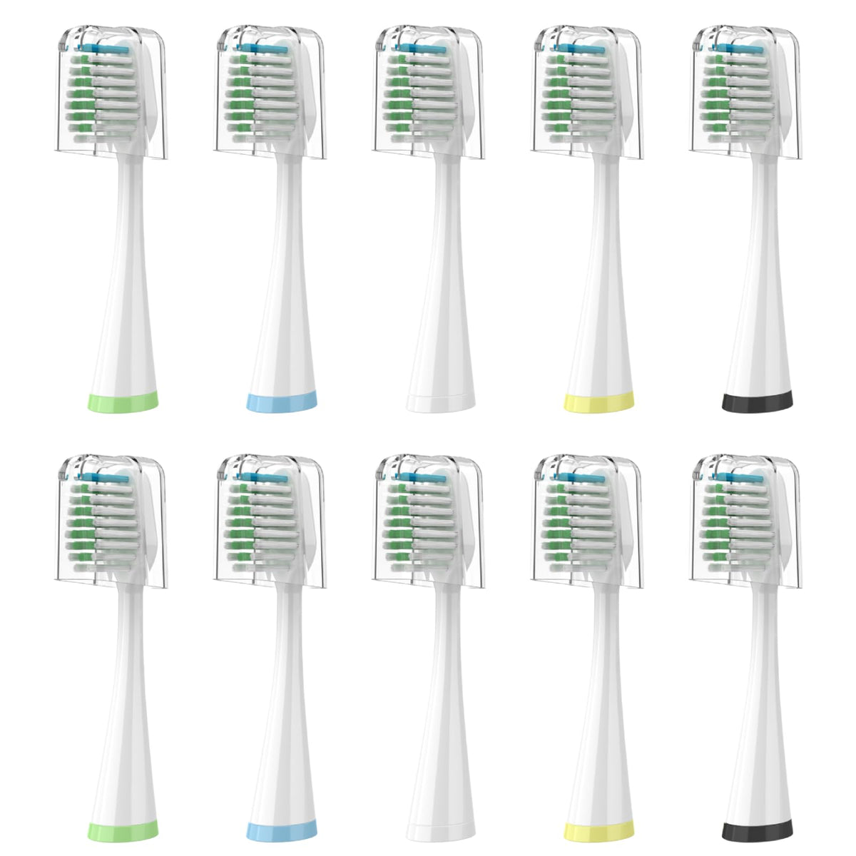 Waterpik Complete Care 5.0/9.0 replacement toothbrush heads with covers - image 1