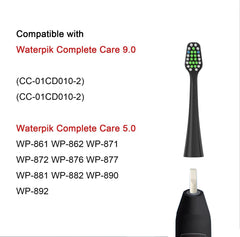 Waterpik Complete Care 5.0 WP-862 replacement heads (8-pack) by Pisonicleara