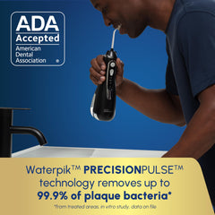 Waterpik Cordless Advanced 2.0 WP-582 in use