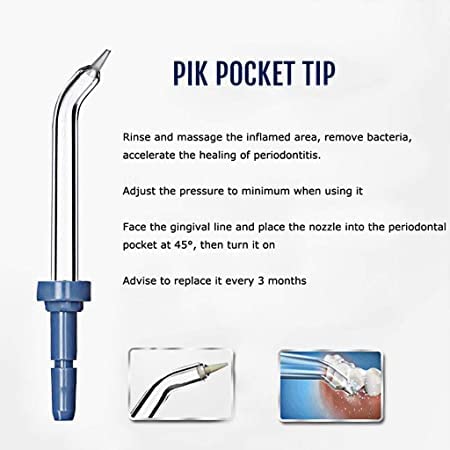 Orthodontic tip for Waterpik replacement tips