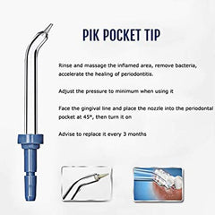 Orthodontic tip for Waterpik replacement tips