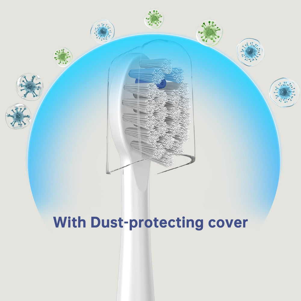 Durable BPA-free replacement brush heads for long-lasting use