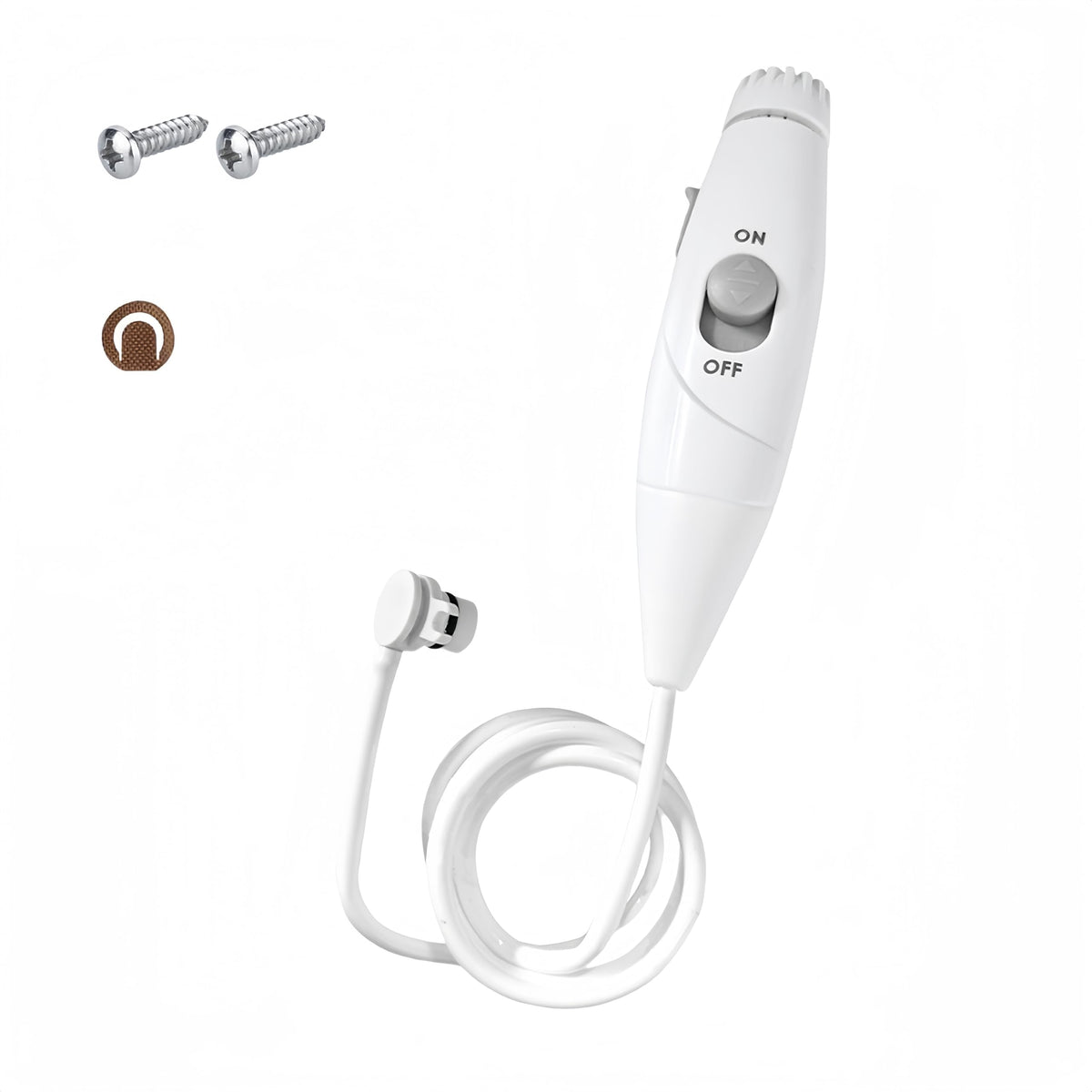 Replacement hose and handle kit in grey for Waterpik WP-series