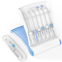 Waterpik replacement heads 8-tip combo with storage and travel case