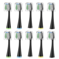 Waterpik replacement toothbrush heads for Complete Care 5.0/9.0 in black