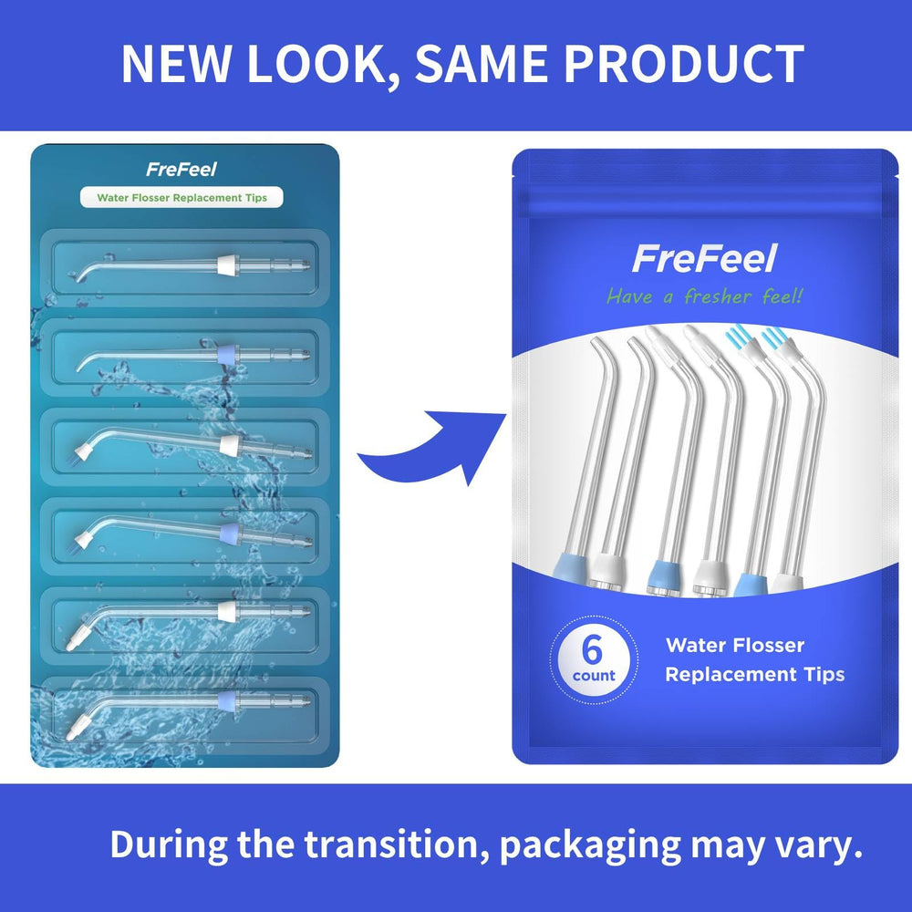Waterpik replacement heads close-up